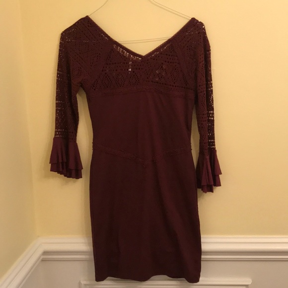Maroon dress from Free People - Picture 1 of 1